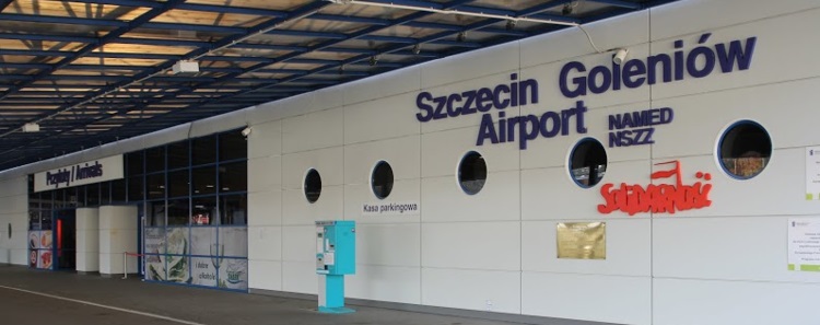 szczecinl transfery taxi przejazdy na lotnisko goleniow Airport Goleniow taxi przejazdy na Szczecin lotnisko
